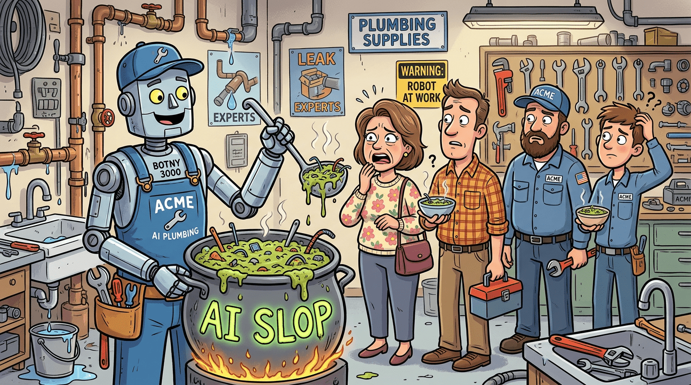 Plumbers AI Slop