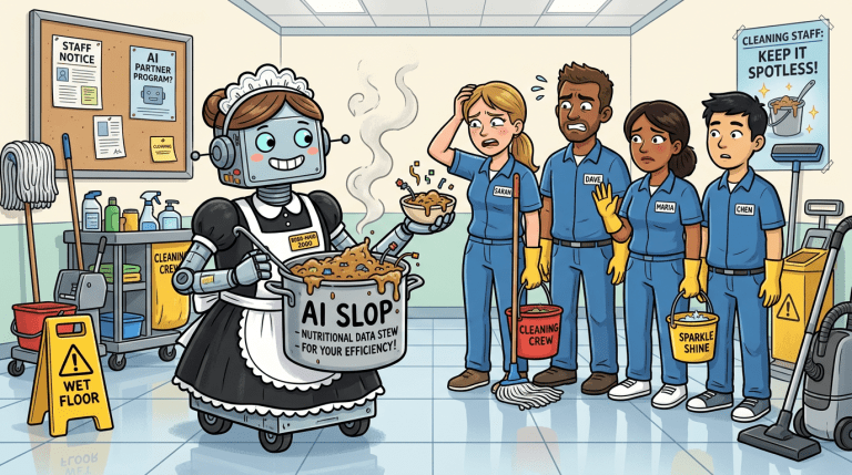 cleaning services ai slop