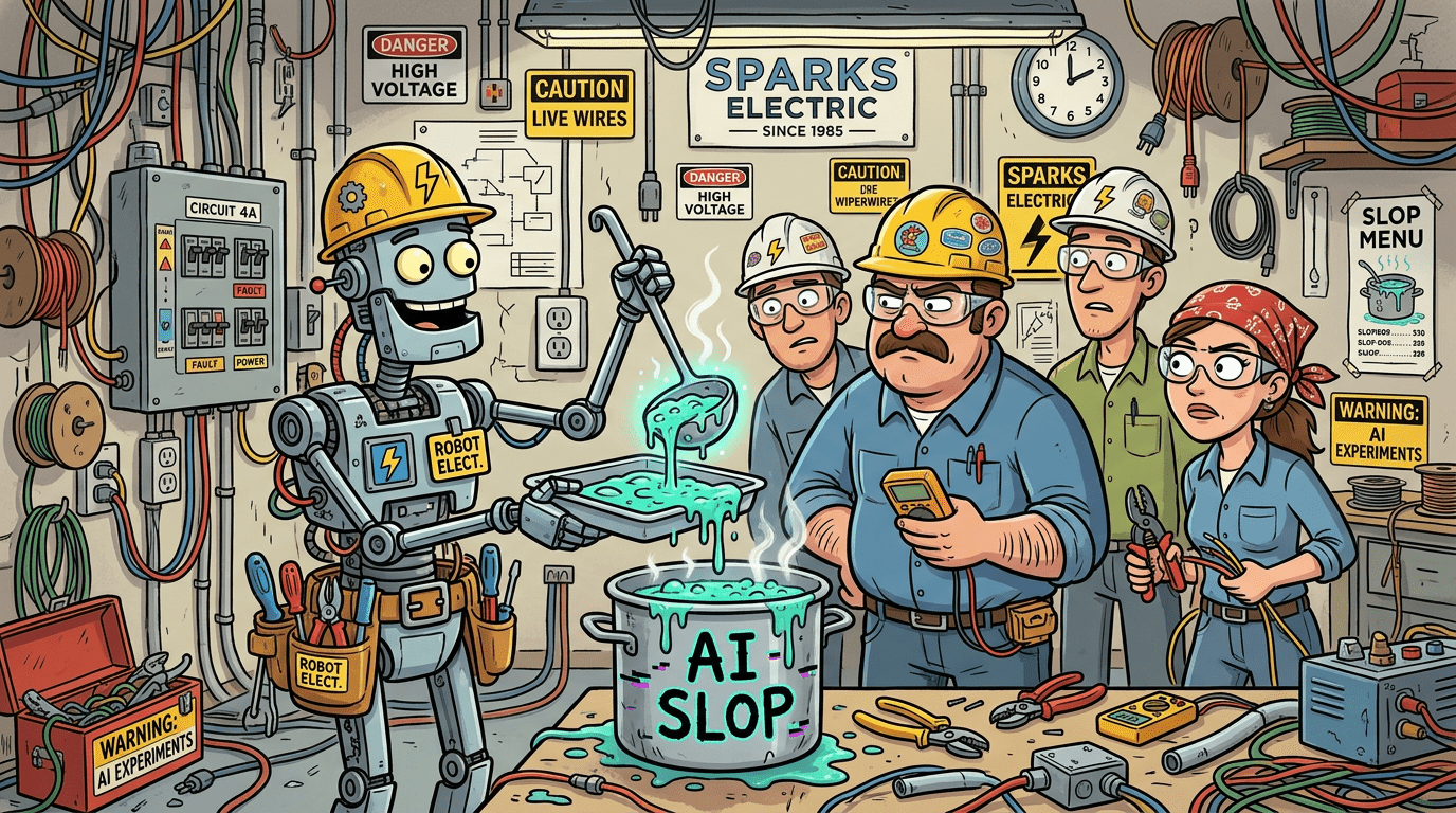 Electrician AI Slop