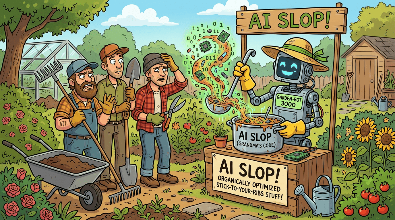 Landscapers AI Slop