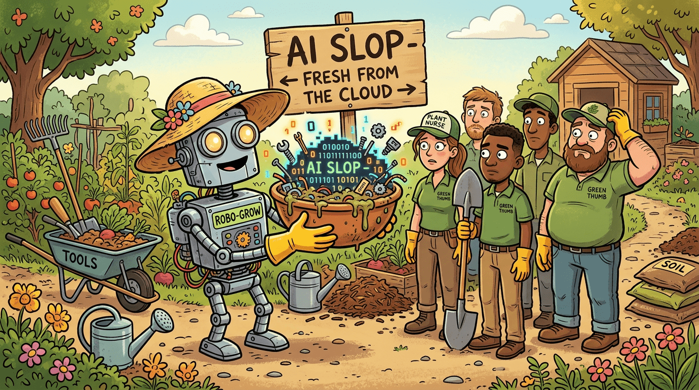 Landscapers AI Slop