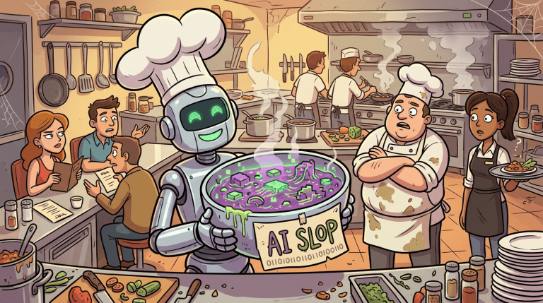 Restaurant AI Slop