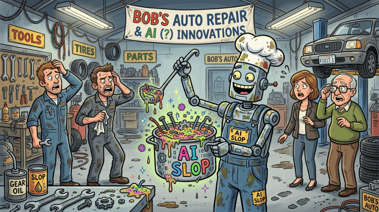 Auto Repair Shop AI Slop