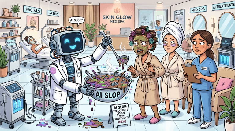 med spa ai slop